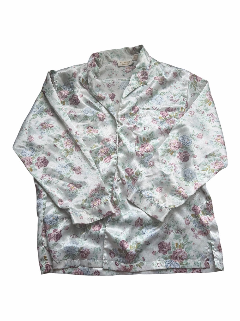 Vintage Gold Tag Victoria’s Secret Silk Pajama Top